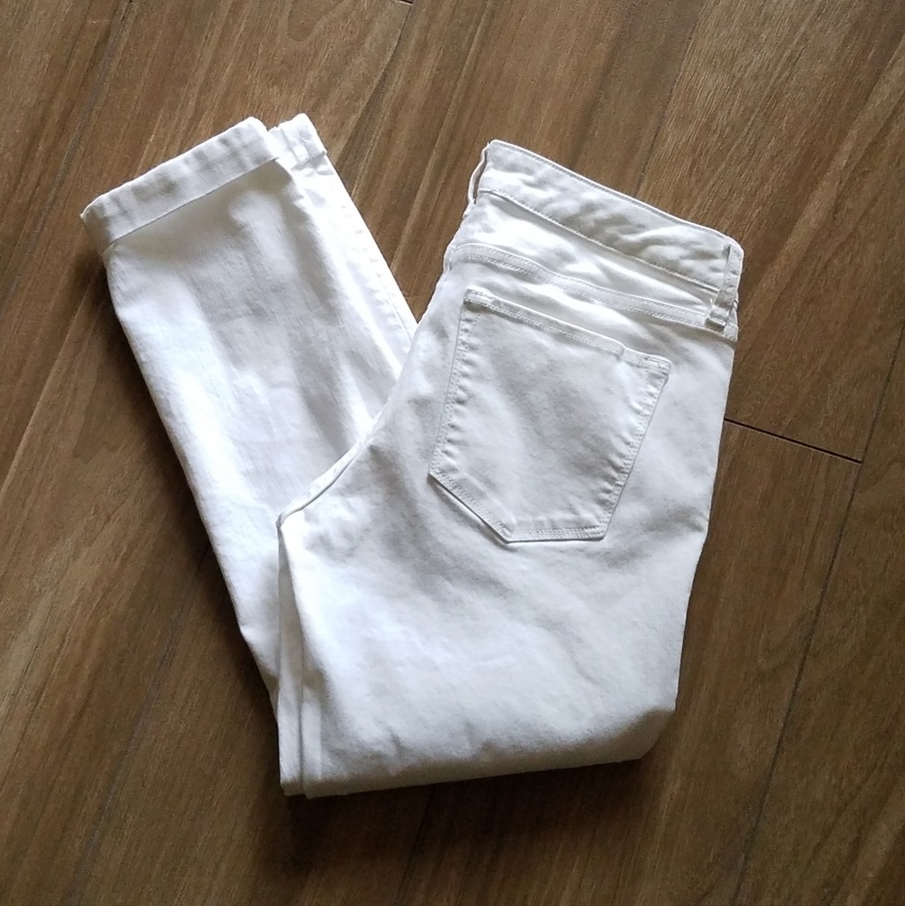 Banana Republic White Jeans